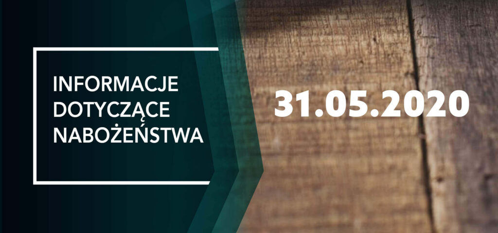 Informacje dotyczące nabożeństw