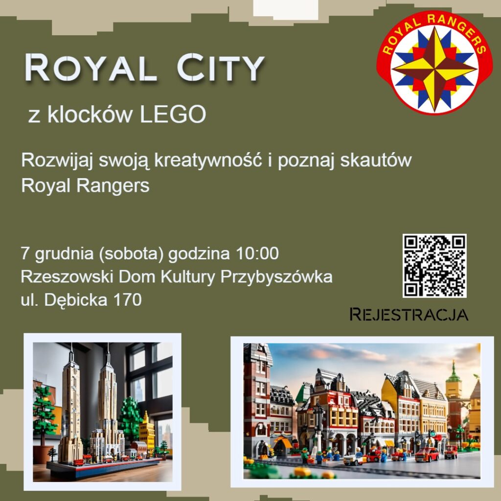 Royal City z klocków lego