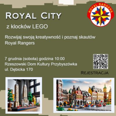Royal City z klocków lego