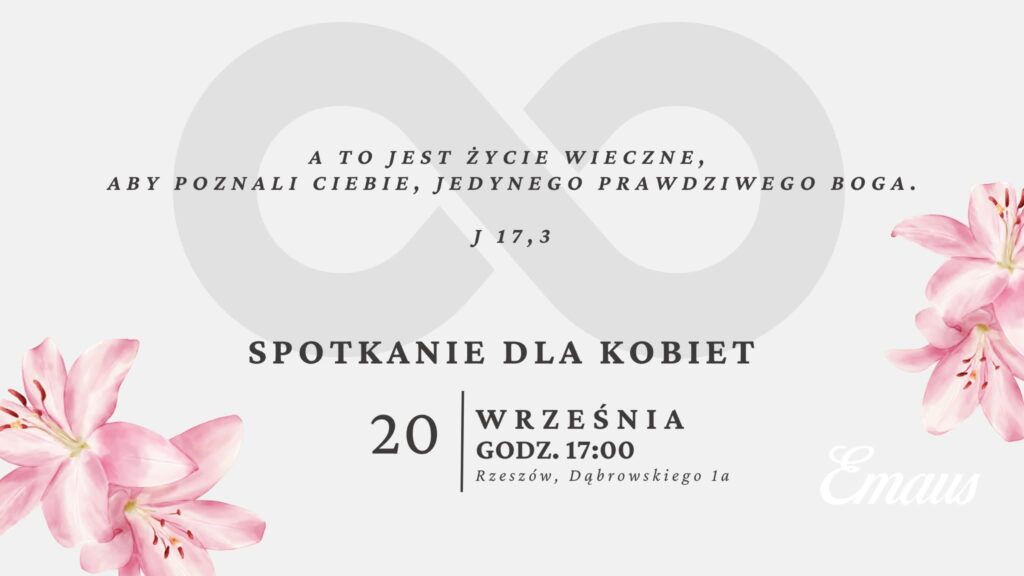 Spotkanie dla kobiet! - Spotkanie dla kobiet